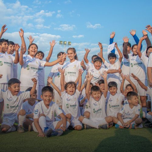 Estrenando uniformes